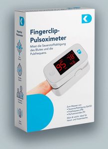 Pulzný oxymeter Fingerclip digital 1 St