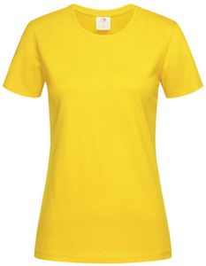 Classic Ladies Damen T-Shirt - Farbe: Sunflower Yellow - Größe: L