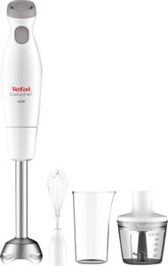 TEFAL Standmixer Easychef HB453138 Stabmixer 450 W Geschwindigkeitsstufen 2 Turbomodus Zerkleinerer Weiß