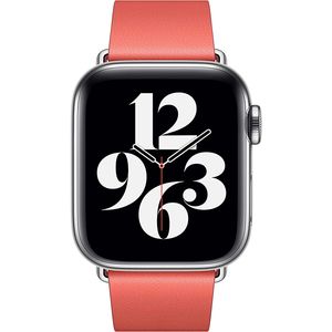 Apple Watch 40 mm, Watch 38 mm, Watch 41 mm, Watch SE 2022 - 40 mm Band: Leather Band Modern Buckle