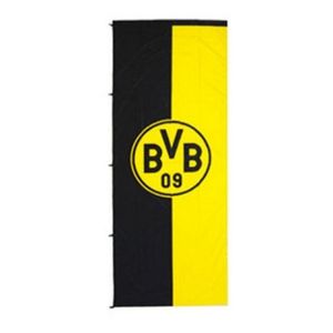 BVB Dortmund Hissfahne Emblem 200x100 0