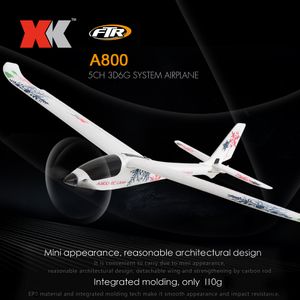 XK A800 RC Flugzeug 780mm Spannweite 5CH 3D 6G-Modus EPO-Flugzeuge Festfluegel