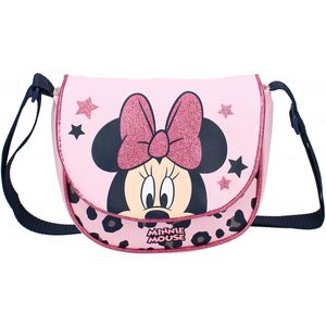 Dívčí taška přes rameno Minnie Mouse s třpytivou mašlí - Disney