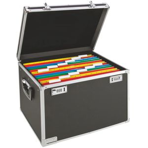 LEITZ Hängeregistratur Box schwarz/chrom
