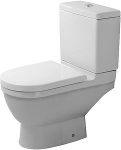 Duravit Stand-WC-Kombination STARCK 3 tief, 360 x 655 mm, Abgang senkrecht Abgang waagerecht weiß