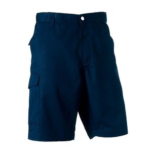 Russell Workwear Twill Shorts / Cargo-Shorts BC1046 (W36) (Marineblau)