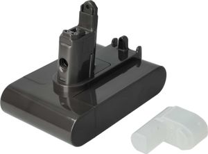 vhbw Akku kompatibel mit Dyson DC44 Animal Total Clean, DC44 Exclusive, DC45 Animal Pro, DC45 Staubsauger - Typ B Grau (2000 mAh, 22,8 V, Li-Ion)