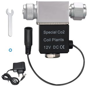 Magnetventil für Aquarium-CO2-Systemregler, DC 12 V Ausgang, Anschluss M10 x 1 Außengewinde, Einzelkopf, geräuschlose Niedertemperaturversion