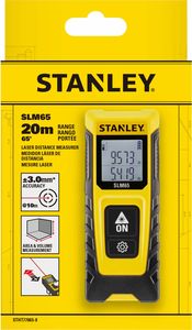 Stanley Black & Decker Entfernungsmesser SLM65 bis 20m 132216, 20 m, Laserklasse 2