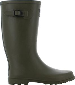 Safety Jogger Gummiregenstiefel, bequemer Gummistiefel, zeitlos, mit guter Bodenhaftung, khaki, Gr. 43