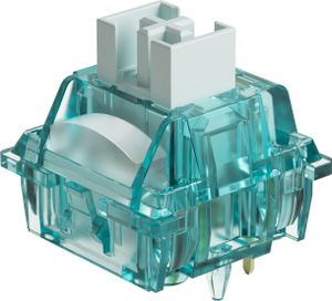 AKKO Creamy Cyan Switches, mechanisch, 5-Pin, clicky, MX-Stem, 50g