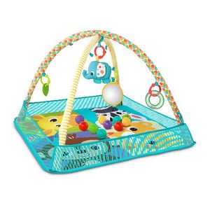 Bright Starts 5-in-1 Spieldecke/Bällebad, pink