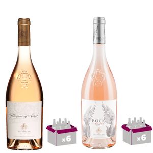 Best Of Provence - Esclan "Whispering Angel" x6 & "Rock Angel" x6 - Rosé Côtes de Provence 2020 75cl