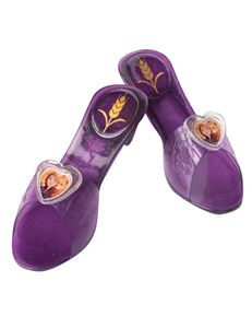 Frozen 2-Schuhe für Mädchen Anna Faschingsaccessoire violett-gold