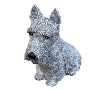 stoneandstyle Steinfigur Schnauzer gross, frostfester Betonsteinguss, massiv