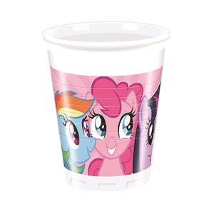My Little Pony - Figuren - Party-Becher 8er-Pack - Kunststoff SG29424 (Einheitsgröße) (Bunt)