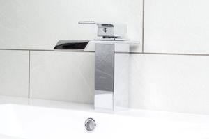 SAM® Wasserhahn Wasserfall Armatur IV Auf Waschtischarmatur