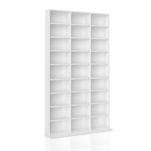 Vicco CD shelf Jukebox, 102 x 178 cm, White