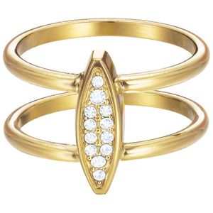 Esprit Damen Ring esprit-jw50031 Gold Edelstahl Zirkonia 56 (17.8)