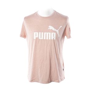 PUMA Essentials Logo Heather T-Shirt Damen rose quartz L