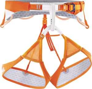 Petzl Sitta Klettergurt Damen und Herren Hüftgurt Orange, Größe:Gr. L