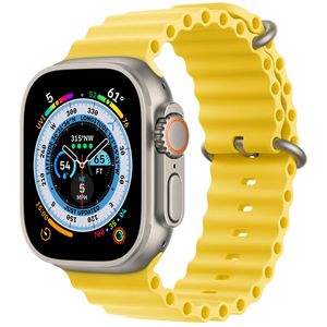 Apple Watch Verlängerung für (49 mm) Ocean Armband Gelb