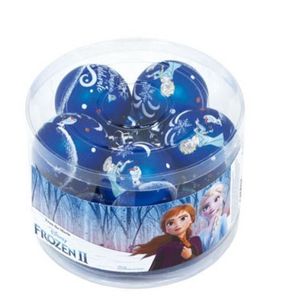 Arditex WD13416 Packung mit 10 Bällen Weihnachtsbaum Durchmesser 6cm. von Disney-Frozen II