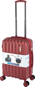 Travelhouse Porto Laptop-Koffer Laptop-Trolley Handgepäck, Rot