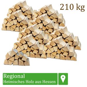 Brennholz Kaminholz Holz 210 kg Für Ofen und Kamin Kaminofen Feuerschale Grill Buche Feuerholz Buchenholz Holzscheite Wood 25 cm Flameup