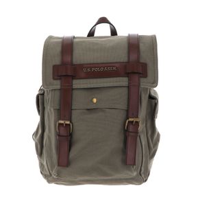 U.S. POLO ASSN. Rucksack Laptoprucksack mit Laptopfach Lubbock Backpack Military Green grün