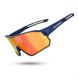 ROCKBROS Polarisierte Sonnenbrille, mit UV400-Schutz, für Outdoor-Sport