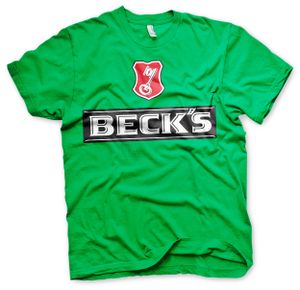 Beck's Beer T-Shirt - X-Large - Green