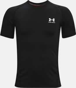 Under Armour 1361723 Kurzarm-t-shirt Schwarz 6-8 Years Junge Schwarz 6-8 Years