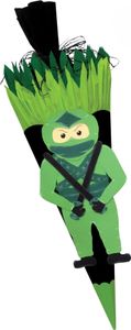 Schultüte Bastelset Ninja von Prell