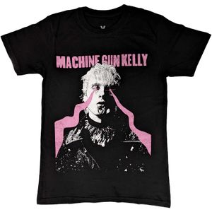 Machine Gun Kelly - "Laser Eye" T-Shirt für Herren/Damen Uni RO4458 (XL) (Schwarz)
