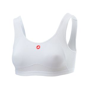 Castelli Rosso Corsa Bra Bielizna-Bielizna funkcjonalna White L