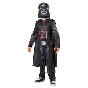 Star Wars - "Green Collection" Kostüm ‘” ’"Darth Vader"“ - Kinder BN5606 (116) (Schwarz)