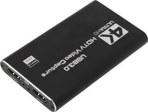4K Video Capture Card HD Multimedia Interface to USB C 3.0 Capture Card s výstupem videa ve smyčce 1080P 60FPS pro streamování online schůzek