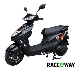 Elektroskútr RACCEWAY® CITY 21, černý+ Nosič zdarma