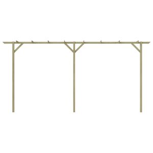 vidaXL Pergola ogrodowa drewniana 410x40x203 cm