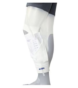 Care Fix Unterschenkelstulpe mit integrierter Beinbeuteltasche, REF 05/02/13/M/GHC - Größe M = Umfang 35cm