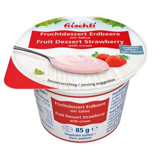 Frischli Fruchtdessert Erdbeere ohne 85g