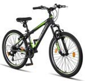 Chillaxx Bike Legend Aluminium 24, 26, 27,5 und 29 Zoll Shimano Mountainbike MTB Fahrrad für Jungen Mädchen Herren und Damen 21 Gang Schaltung Herrenrad Damenrad