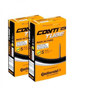 Continental 2x Schlauch Conti Race 28 28" 700x20/25C 18/25-622/630 SV 42mm