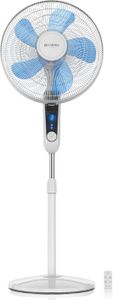 Brandson Standventilator Silent mit Fernbedienung und Display, mobiler Lüfter, Oszillation 80°, 60 Watt, Ventilator leise, Höhe verstellbar, 35° neigbar, Weiß Brandson Standventilator Silent mit Fernbedienung und Display, mobiler Lüfter, Oszillation 80°, 60 Watt, Ventilator leise, Höhe verstellbar, 35° neigbar, Weiß