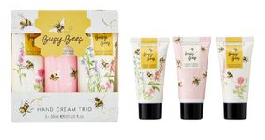 Heathcote & Ivory Busy Beez 3x30ml trio krémů na ruce Růže,med a tymián