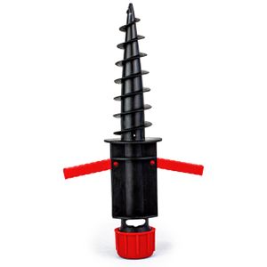 Sonnenschirmhalter Bodendübel Rasendorn Bodenhülse Sonnenschirmständer Eindrehhülse Erdspieß für Schirm Schirmhalter Schirm-Verankerung