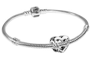 Pandora 39496 Dámsky náramok Love You Mum infinity heart, 19 cm