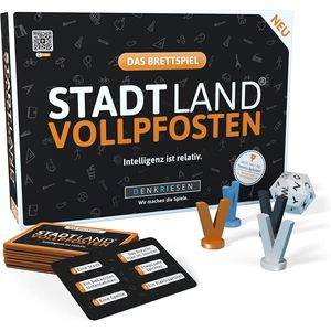 STADT-LAND VOLLPFOSTEN® Brettspiel - Int