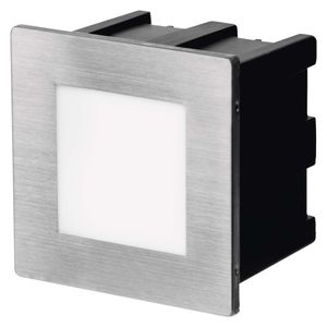 EMOS LED orientační svítidlo AMAL vestavné, 8 x 8 cm, 1,5 W, teplá bílá, IP65, ZC0109